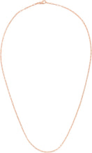 Load image into Gallery viewer, 14k Yellow Gold 1.5mm Solid Paperclip Link Chain Necklace
