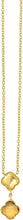 Load image into Gallery viewer, 14k Yellow Gold Natural Gemstone Clover Charm Adjustable Chain Necklace, 16 Inch-18" (Swiss Blue Topaz, Garnet, Amethyst, Citrine or Peridot)