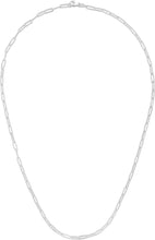 Load image into Gallery viewer, 14k Yellow Gold 2mm Solid Paperclip Link Chain Necklace
