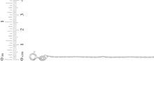 Load image into Gallery viewer, 10k White Gold 1mm or 1.3mm Singapore Chain Necklace