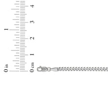 Load image into Gallery viewer, 14k Yellow Gold or White Gold 2.8mm Solid Gourmette Chain Necklace