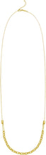 Load image into Gallery viewer, 14k Yellow Gold Rolo Adjustable Chain Friendship Necklace, 16 to 26 Inch