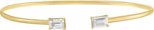 Load image into Gallery viewer, Italian 14k Yellow Gold 4mm Natural Garnet Gemstone Candy Bangle Charm Bracelet
