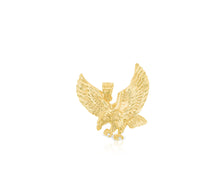 Load image into Gallery viewer, 10k Yellow Gold Bald Eagle Pendant Pendant