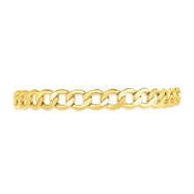 Load image into Gallery viewer, 14k Yellow Gold 7mm Solid Curb Cuban Chain Necklace