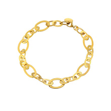 Load image into Gallery viewer, 14k Yellow Gold 8.5mm Large Oval Link Bracelet, 7.5 Inch