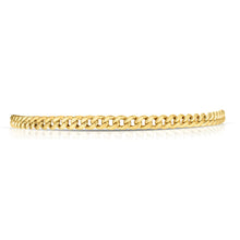 Load image into Gallery viewer, 10k Yellow Gold 4mm Solid Miami Cuban Chain Link Necklace