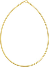 Load image into Gallery viewer, Italian 14k Yellow Gold 2.9mm Stretch Mesh Necklace, 17 Inch