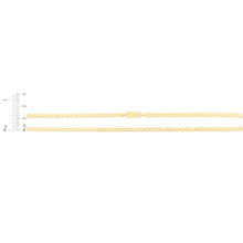 Load image into Gallery viewer, 10k Yellow Gold 3.2mm Solid Mariner Link Chain Necklace