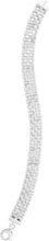 Load image into Gallery viewer, 14k White Gold 9.5mm Brick Watch Band Panther Link Bracelet