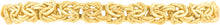 Load image into Gallery viewer, 14k Yellow Gold 6mm Byzantine Link Bracelet, 7.25 Inch