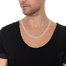 Load image into Gallery viewer, 14k White Gold 5.7mm Solid Curb Cuban Chain Necklace
