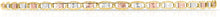 Load image into Gallery viewer, 10k Tri-Color Gold 3.3mm Valentino Link Chain Necklace