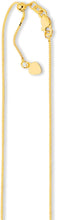 Load image into Gallery viewer, 14k Yellow Gold 1.1" Diamond Cut Classic Cross Charm Pendant with optional Adjustable Chain Necklace