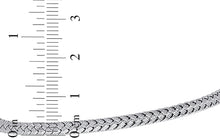 Load image into Gallery viewer, 14k Yellow Gold or White Gold or Rose Gold 3.4mm Slim Weaved Bangle Bracelet, 7.25 Inch