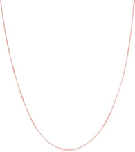 Load image into Gallery viewer, 10k Yellow Gold or White Gold or Rose Gold 0.45mm Solid Classic Box Chain Necklace