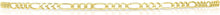 Load image into Gallery viewer, 10k Yellow Gold 2mm Solid Figaro Chain Link Necklace - 16 inch