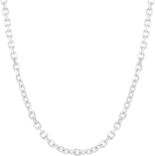 Load image into Gallery viewer, 14k Yellow Gold or White Gold 3.7mm Diamond Cut Cable Chain Necklace