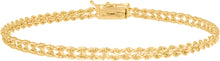 Load image into Gallery viewer, 14k Yellow Gold 4.8mm Solid Double-Row Rope Chain Bracelet