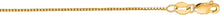 Load image into Gallery viewer, 14k Yellow Gold or White Gold 0.68mm Solid Box Chain Link Necklace