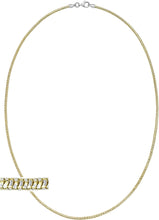 Load image into Gallery viewer, Italian 14k Gold Over 925 Silver 1.9mm Sparkle Snake Chain Necklace, 16 Inch, 18" or 20"