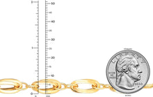 Load image into Gallery viewer, 14k Yellow Gold 8.2mm Double Oval Link Bracelet, 7.5 Inch