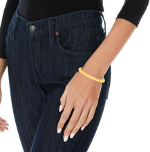 Load image into Gallery viewer, 10k Yellow Gold 6mm High Polish Shiny Bangle Bracelet 7 Inch