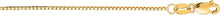 Load image into Gallery viewer, 14k Yellow Gold or White Gold or Rose Gold 0.75mm Solid Box Chain Link Necklace