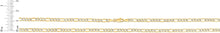Load image into Gallery viewer, 10k Two-Tone Gold 3.5mm Lite Pave Diamond Cut Figaro Chain Link Bracelet or Anklet
