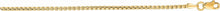Load image into Gallery viewer, 14k Yellow Gold or White Gold 1.3mm Lite Round Box Chain Link Necklace