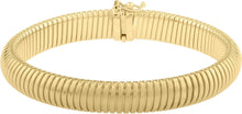 Load image into Gallery viewer, 14k Yellow Gold Tubogas Bangle Bracelet