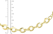 Load image into Gallery viewer, 14k Yellow Gold 6mm Polished Infinity and Oval Link Bracelet, 7.5 Inch