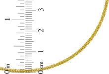 Load image into Gallery viewer, 14k Yellow Gold Sparkle Beaded Link Chain Necklace