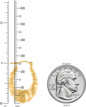 Load image into Gallery viewer, 10k Yellow Gold XOXO X & O Hugs and Kisses Love Earrings, XXLarge, Extra Large, Large, Medium, Small or Extra Small