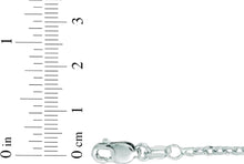 Load image into Gallery viewer, 14k Yellow Gold or White Gold 2.3mm Diamond Cut Cable Chain Necklace