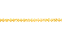 Load image into Gallery viewer, 14k Yellow Gold or White Gold 1.5mm Twisted Crisscross Sparkle Chain Necklace