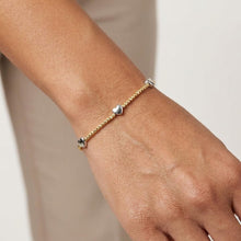 Load image into Gallery viewer, 14k Yellow Gold or Two-Tone 5.4mm Bead Bracelet