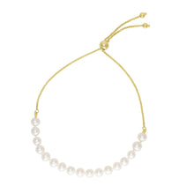 Load image into Gallery viewer, 14k Yellow Gold or White Gold 4mm Bolo Bracelet or Anklet