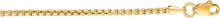 Load image into Gallery viewer, 14k Yellow Gold or White Gold 2mm Lite Round Box Chain Link Necklace