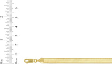 Load image into Gallery viewer, 14k Yellow Gold 6mm Solid Herringbone Chain Bracelet, 7 Inch or 8 Inch