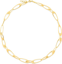 Load image into Gallery viewer, 14k Yellow Gold 5.4mm Fancy Oval Link Chain Necklace, 18 Inch