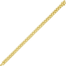 Load image into Gallery viewer, 14k Yellow Gold 7mm Sweetheart Link Bracelet, 7.25 Inch
