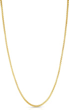 Load image into Gallery viewer, 14k Yellow Gold 1.1" Filigree Four-Leaf Clover Openwork Two-Tone Cross Charm Pendant with optional Adjustable Chain Necklace