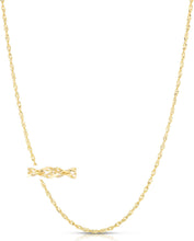 Load image into Gallery viewer, 14k Yellow Gold Singapore Link Chain Necklace