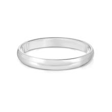 Load image into Gallery viewer, 10k Yellow Gold or White Gold 2mm Solid Polished Comfort Fit Wedding Band Ring