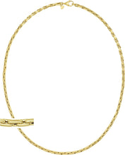 Load image into Gallery viewer, Italian 14k Yellow Gold 3.6mm Cable Link Chain Necklace, 20 Inch