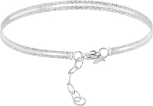 Load image into Gallery viewer, 14k White Gold 3.6mm Sparkle Spring Bangle Bracelet, Adjustable 7 Inch-8"
