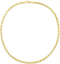 Load image into Gallery viewer, 14k Yellow Gold 4.5mm Chunky Cable Link Chain Necklace, 18 Inch
