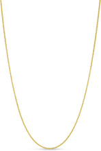 Load image into Gallery viewer, 10k Yellow Gold Wheat Chain Necklace