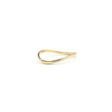 Load image into Gallery viewer, 10k Yellow Gold or White Gold or Rose Gold 1.5mm Curved Thumb Ring